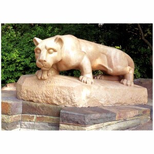 Penn State Lion Shrine postcard